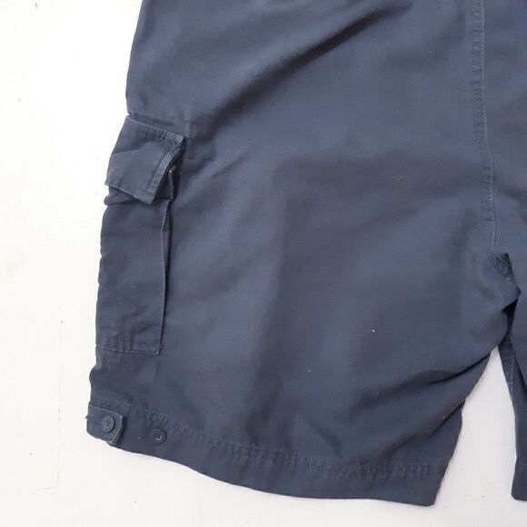 R&R Gray Cotton Canvas Cargo Shorts - Picture 7 of 12